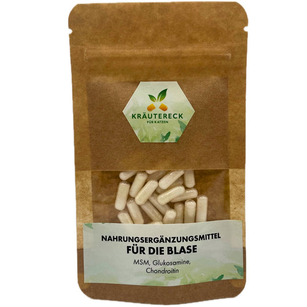 Nahrungsergänzung Katze – Blasengesundheit | mit MSM, Glucosamin & Chondroitin