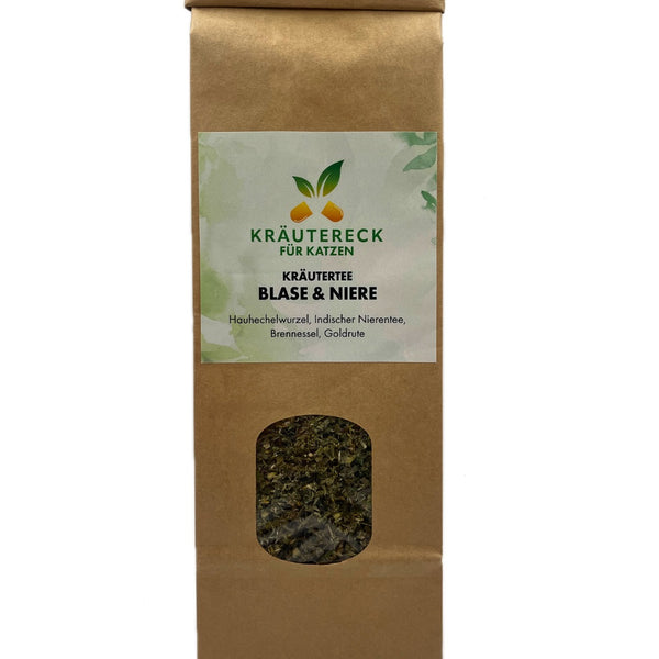 Kräutertee Katze – Blase & Niere | mit Goldrute & Brennnessel