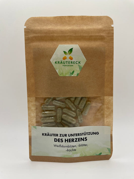 Kräuterkapseln - Herz Katze