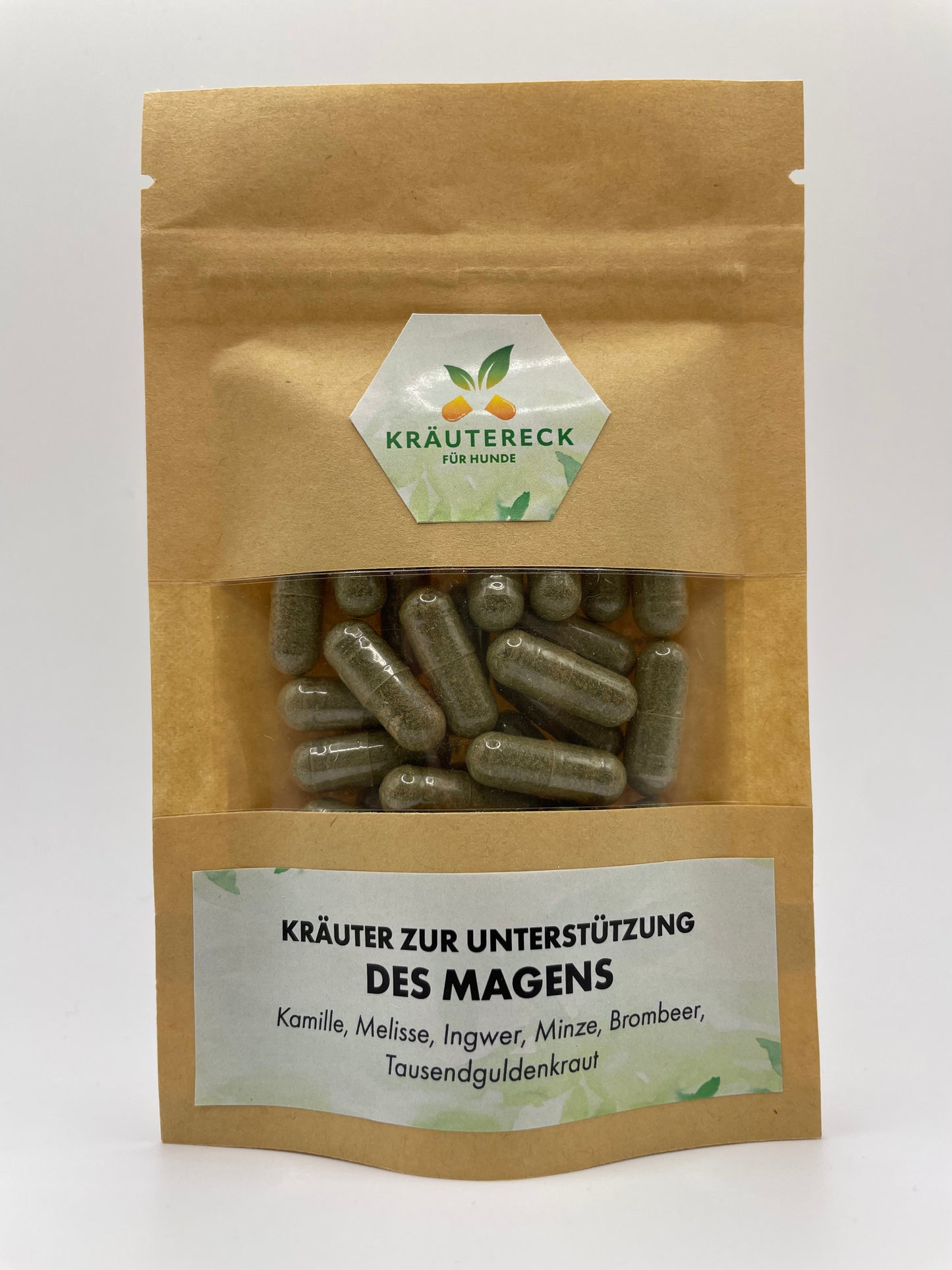 Kräuterkapseln - akut Magen Hund