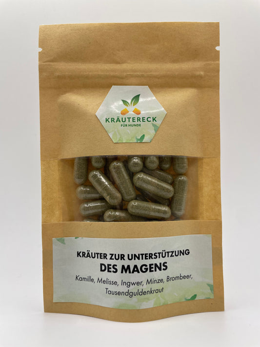 Kräuterkapseln - akut Magen Hund