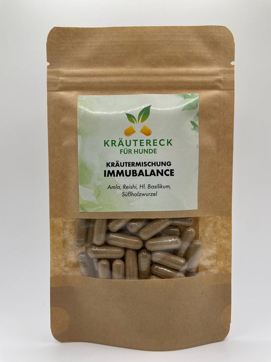 Kräuterkapseln – ImmuBalance Hund
