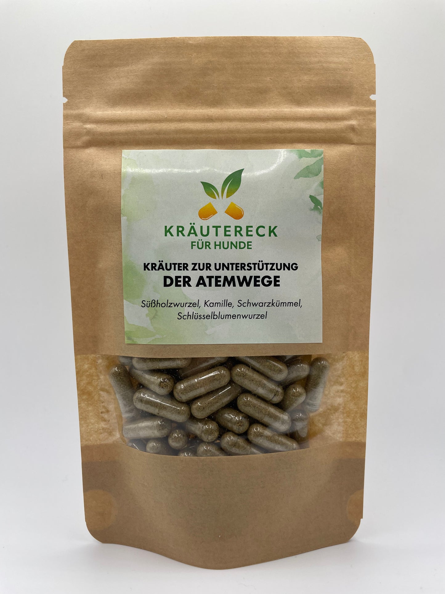 Kräuterkapseln - Atemwege Hund