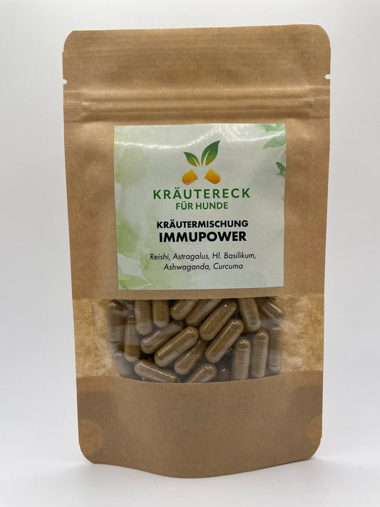 Kräuterkapseln - ImmuPower Hund