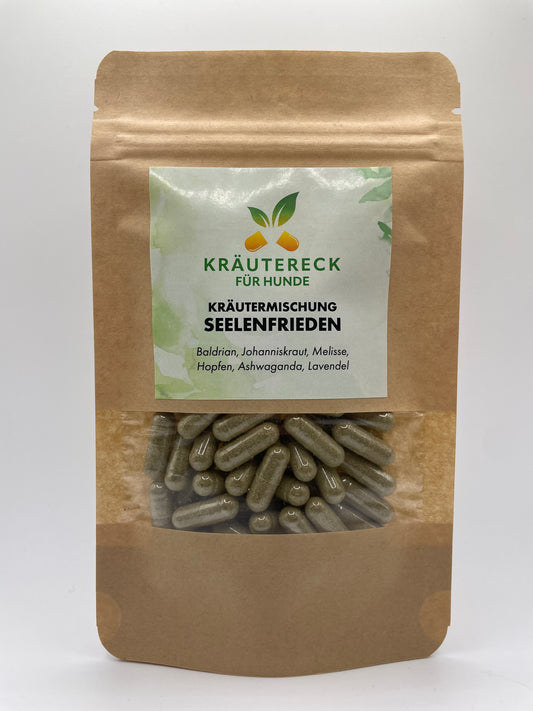 Kräuterkapseln - Seelenfrieden Hund