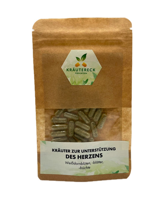Kräuterkapseln - Herz Katze