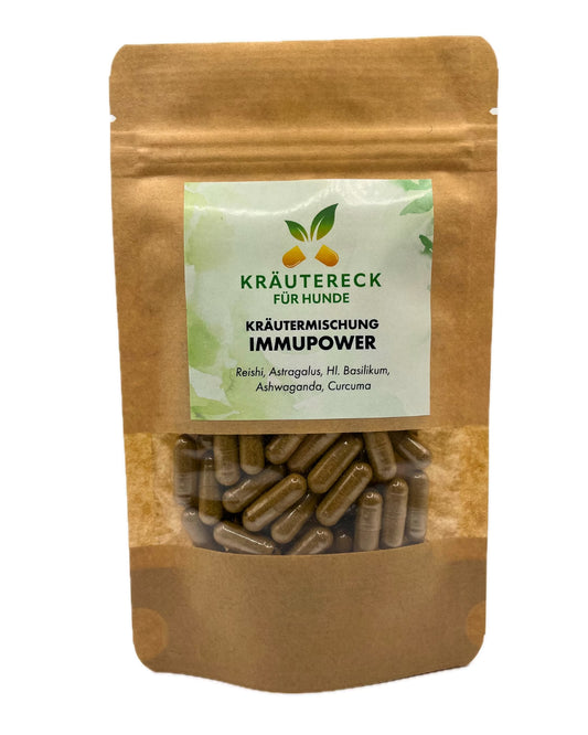 Kräuterkapseln - ImmuPower Hund