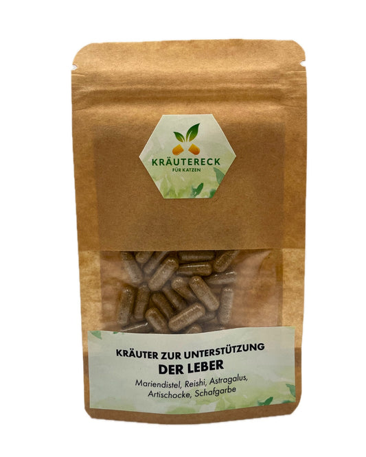Kräuterkapseln - Leber Katze