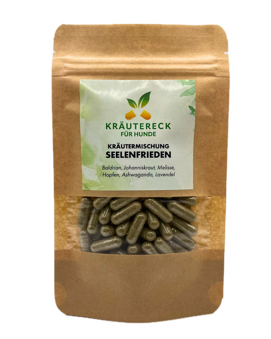 Kräuterkapseln - Seelenfrieden Hund