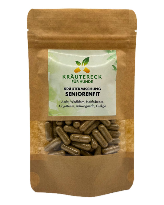 Kräuterkapseln – SeniorenFit Hund