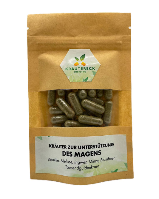 Kräuterkapseln - akut Magen Hund