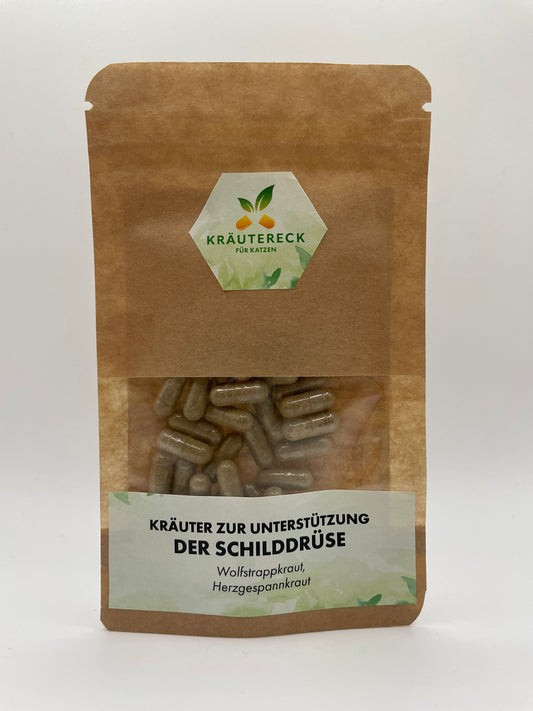 Kräuterkapseln - Schilddrüse Katze